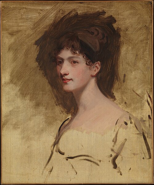 Lady Hester King (died 1873), 1807, John Hoppner