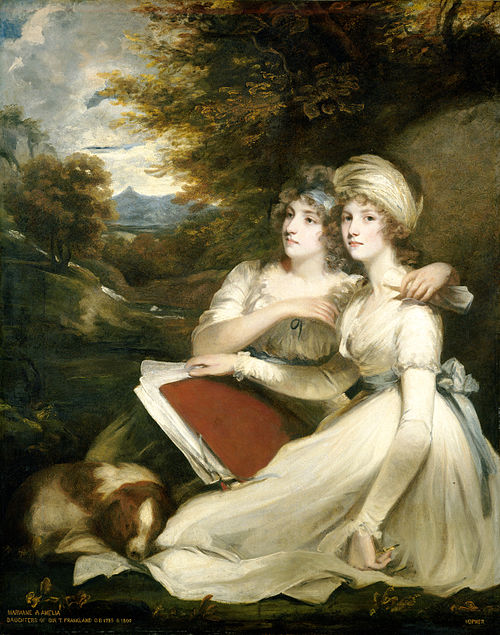 Portrait des sœurs Frankland, 1795, John Hoppner