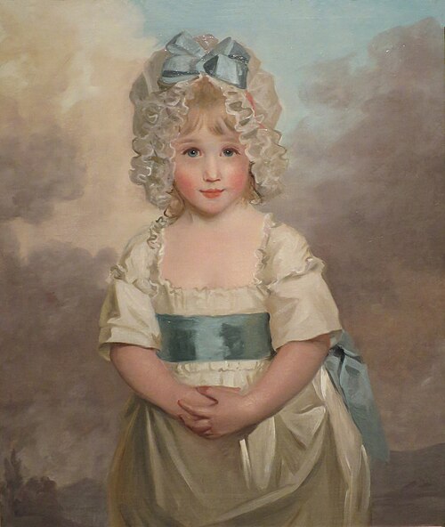 Miss Charlotte Papendick as a Child, 1788, John Hoppner