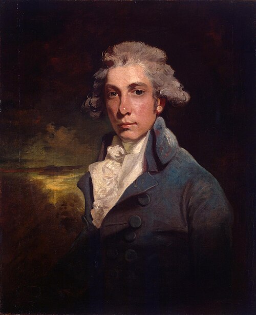 Portrait of Richard Brinsley Sheridan (1751-1816), 1790, John Hoppner