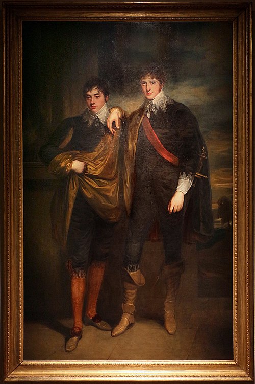 Henry Augustus Berkeley Craven and Keppel Richard Craven, 1800, John Hoppner