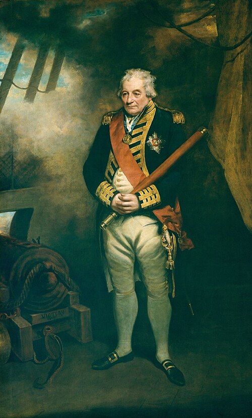 John Jervis (1735-1823), Baron Jervis and Earl St Vincent, 1809, John Hoppner