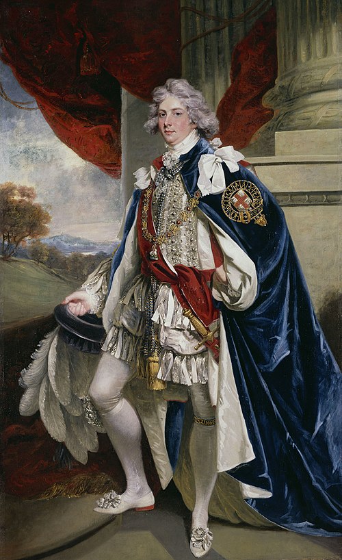 George IV (1762-1830), when Prince of Wales, 1790, John Hoppner
