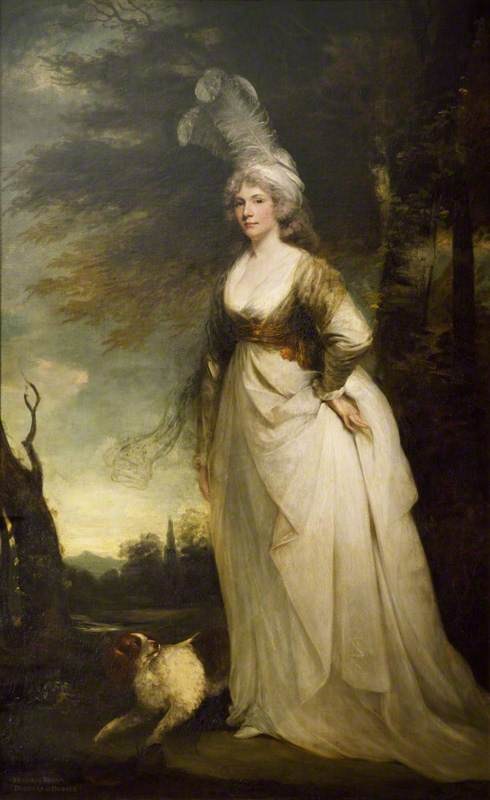 Arabella Diana Cope, Duchess of Dorset (1769-1825), 1790, John Hoppner