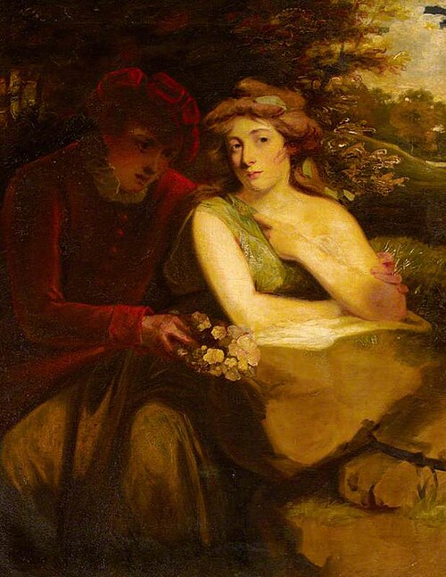 Vertumnus and Pomona, 1794, John Hoppner