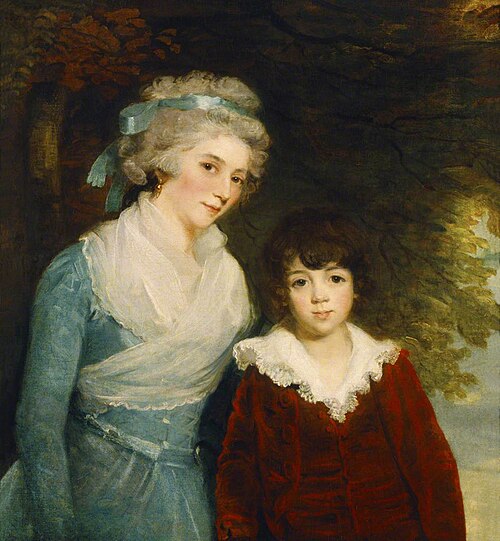 The Marquise de Sivrac and her Son, 1796, John Hoppner