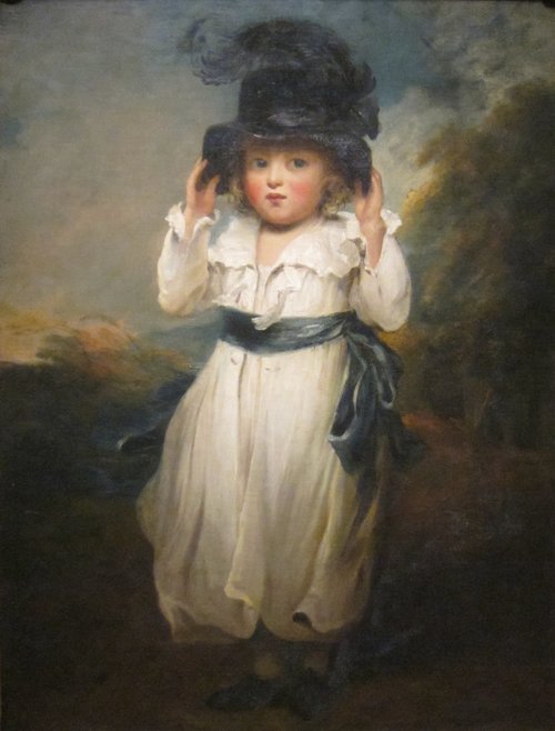 Portrait d'Augusta Herbert, 1795, John Hoppner