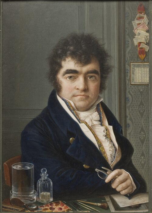 Self-portrait, 1817, Louis-Marie Autissier