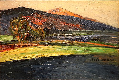 Paysage - Aix-en-Provence, , Louis-Mathieu Verdilhan