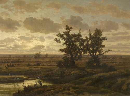 Fen in the Kempen, 1865, Jean Pierre François Lamorinière