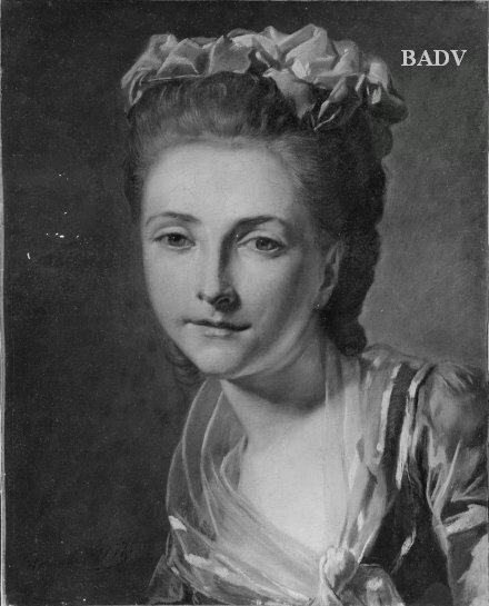 Portrait de jeune femme, 1777, Louis-Roland Trinquesse
