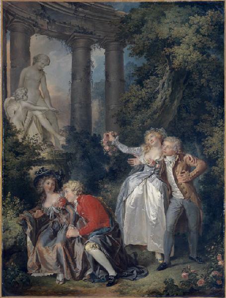 L'offrande à Vénus, 1786, Louis-Roland Trinquesse