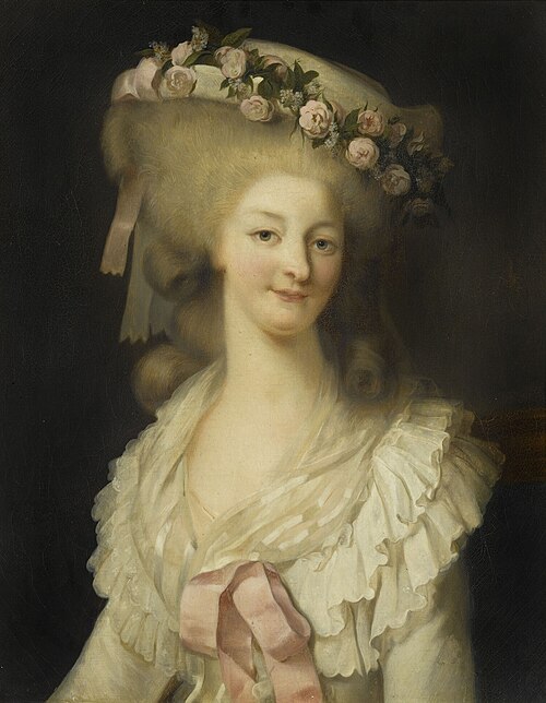 Marie-Thérèse-Louise de Savoie-Carignan, princesse de Lamballe, 1843, Louis-Édouard Rioult