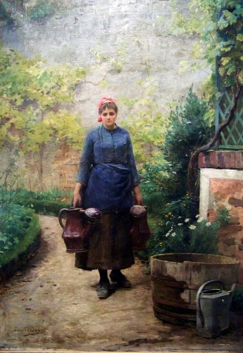 La Jardinière, 1890, Louis Adan