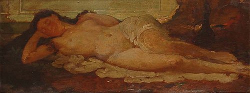Nu couché, 1900, Alfred Philippe Roll