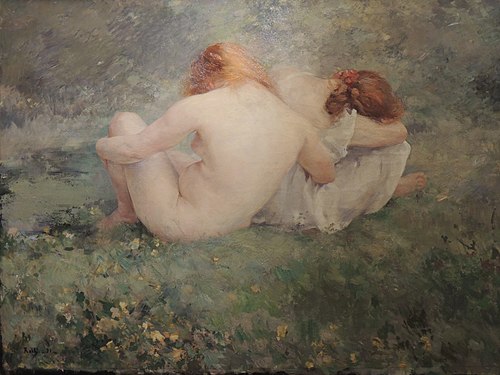 Baigneuses, , Alfred Philippe Roll