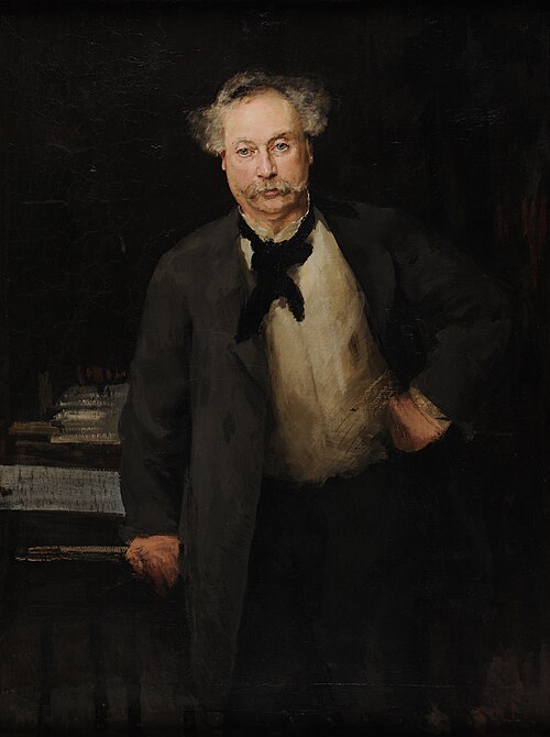 Alexandre Dumas fils, 1895, Alfred Philippe Roll
