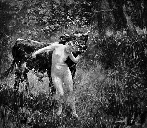 etude, 1885, Alfred Philippe Roll