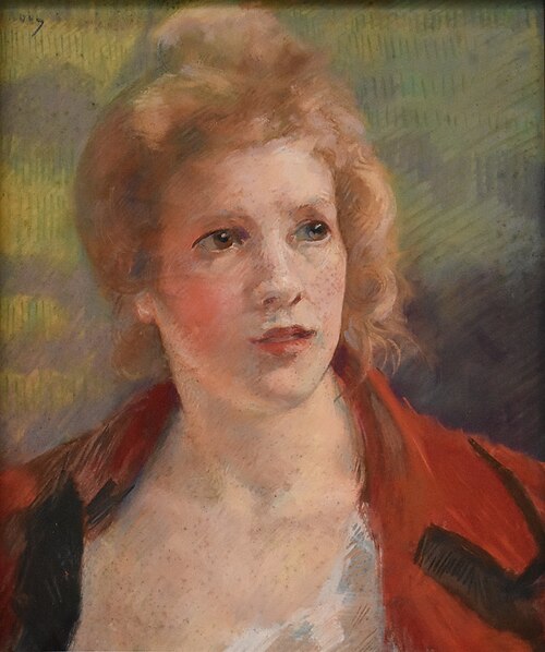 Portrait de femme, 1901, Alfred Philippe Roll