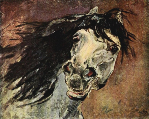 Tête de cheval andalou, 1904, Alfred Philippe Roll