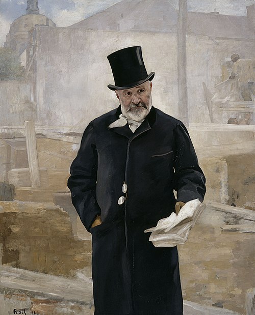 Adolphe Alphand, 1888, Alfred Philippe Roll