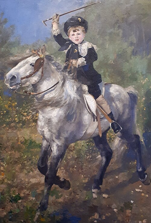 Au trot, 1888, Alfred Philippe Roll