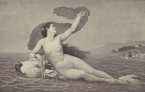 Europe enlevée par Jupiter, 1865, Louis Frédéric Schützenberger