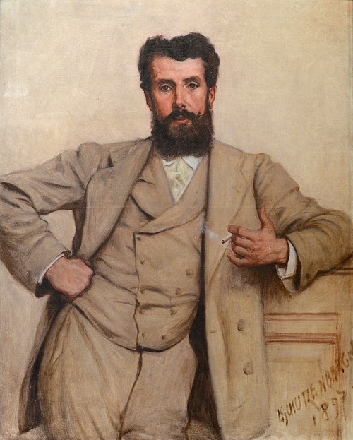 Portrait d'homme, 1897, Louis Frédéric Schützenberger