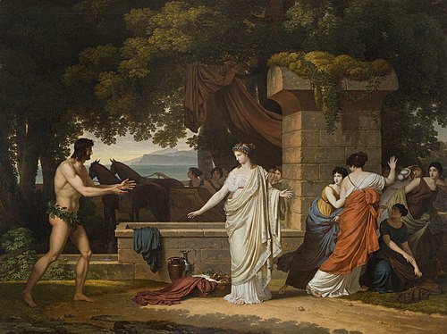 Ulysse et Nausicaa, 1798, Louis Gauffier