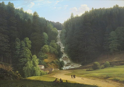 Vue des chutes de Vallombrosa, 1797, Louis Gauffier