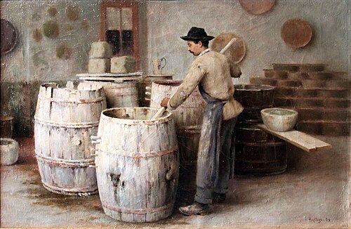 Le Malaxage des terres, 1889, Louis Hestaux
