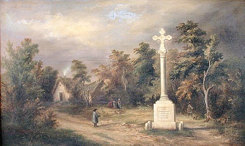 La Croix du Triève, 1831, Louis Marie Baptiste Atthalin