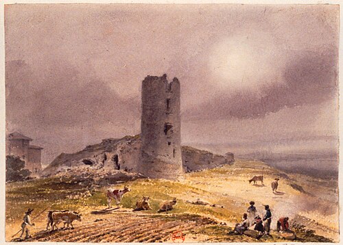 Le Premier Château de Thuret, 1831, Louis Marie Baptiste Atthalin