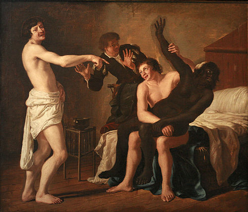 Scène de mœurs, 1632, Christiaen van Couwenbergh