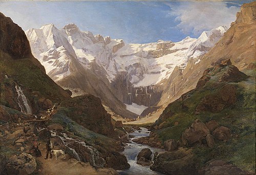Le Cirque de Gavarnie, 1830, Louise-Joséphine Sarazin de Be