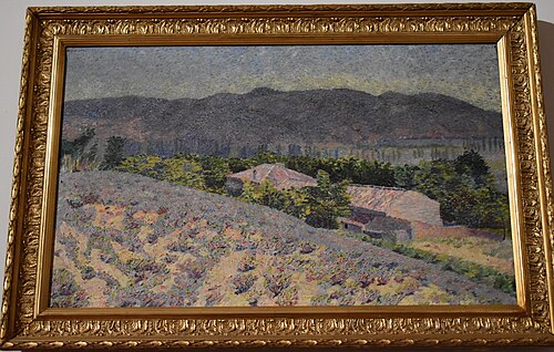 Paysage provençal, 1900, Louise Germain