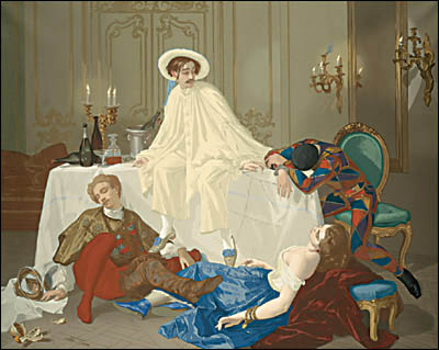 The Supper After the Masked Ball, 1855, Thomas Couture
