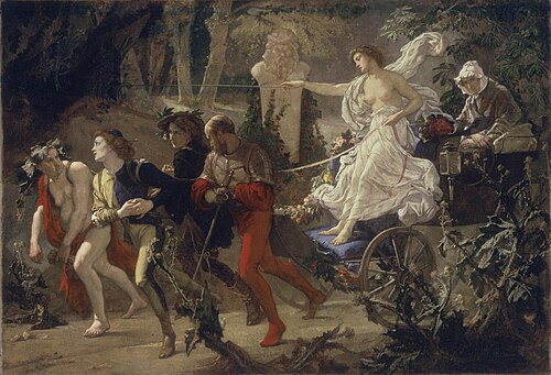 La courtisane moderne, 1873, Thomas Couture