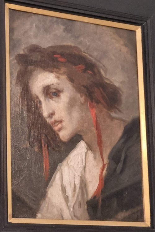 Étude pour Le Fou, 1864, Thomas Couture