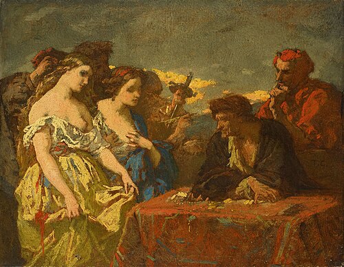 Lust for Gold, 1844, Thomas Couture