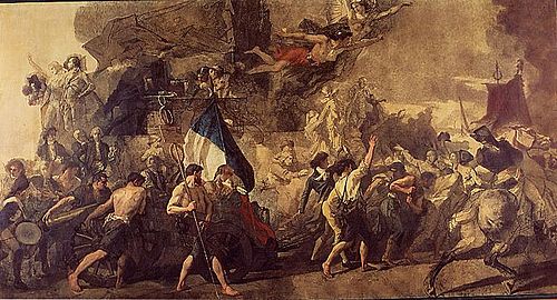 L'Enrôlement des volontaires de 1792, 1848, Thomas Couture