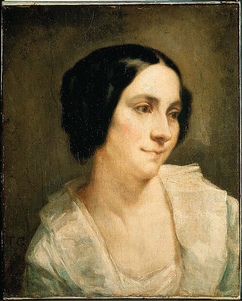 Portrait de femme, , Thomas Couture