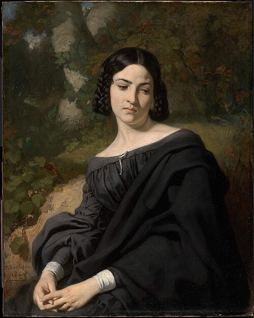 A Widow, 1840, Thomas Couture