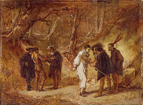 Le Duel après le bal masqué, 1857, Thomas Couture