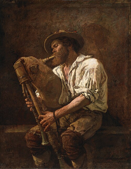 Pifferaro, 1877, Thomas Couture