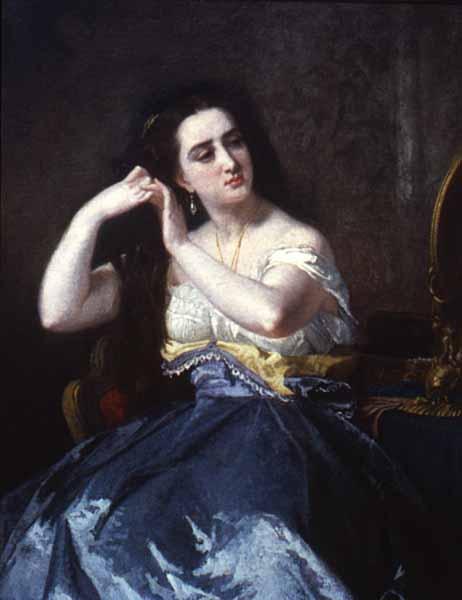 Alice Ozy, 1855, Thomas Couture