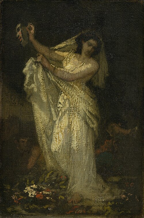 La tragedienne, 1850, Thomas Couture