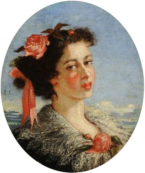 A Portrait Study, , Thomas Couture