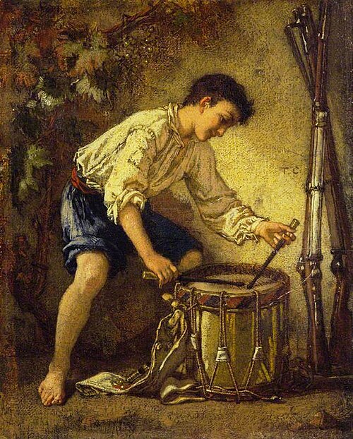 The Young Drummer, 1857, Thomas Couture