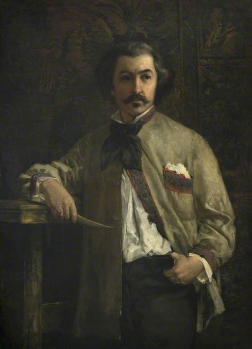 Portrait of Antoine Etex (1808-88), 1850, Thomas Couture
